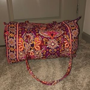 Vera Bradley Safari Sunset Large Duffel Bag